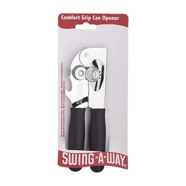 Kitchen Craft Swing-A-Way Heavy-Duty Can Opener, 18 cm (7") - Black